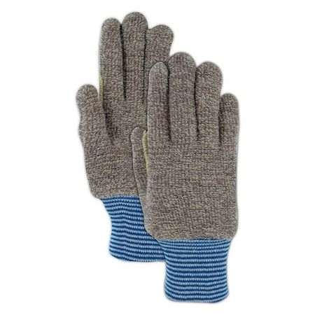 Magid CutMaster ParaAramid Blend Terrycloth Knit Gloves with Reinforced Thumb Saddle Cut Level 4, 12PK 41391T